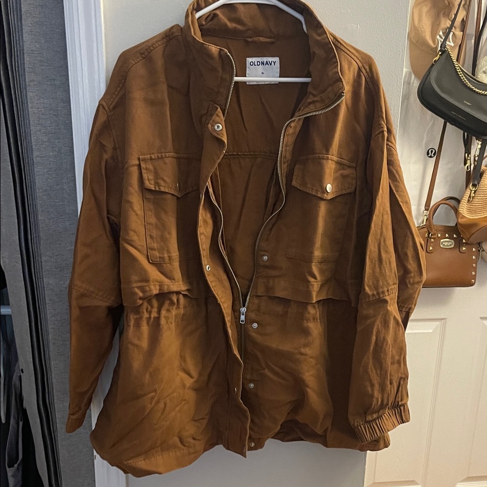 Old Navy Women's Chestnut Utility Jacket